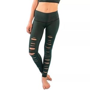 Teeki Laser Cut Shredded Hot Pants XS